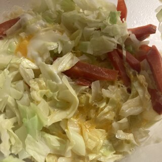 フライパンで大量野菜卵蒸し焼き